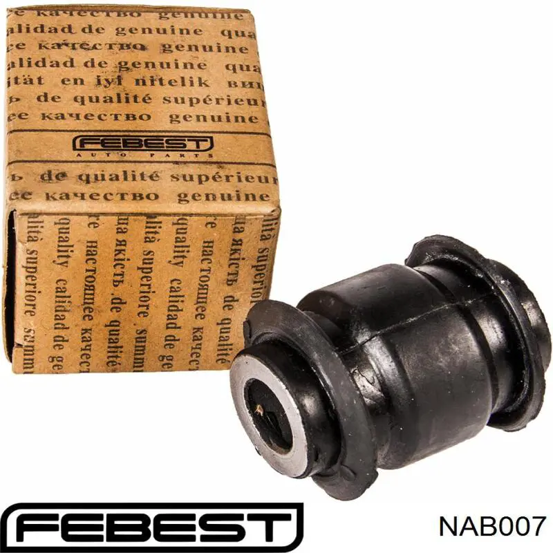 Сайлентблок задней поперечной тяги Febest NAB007 цена, от 5.45 USD