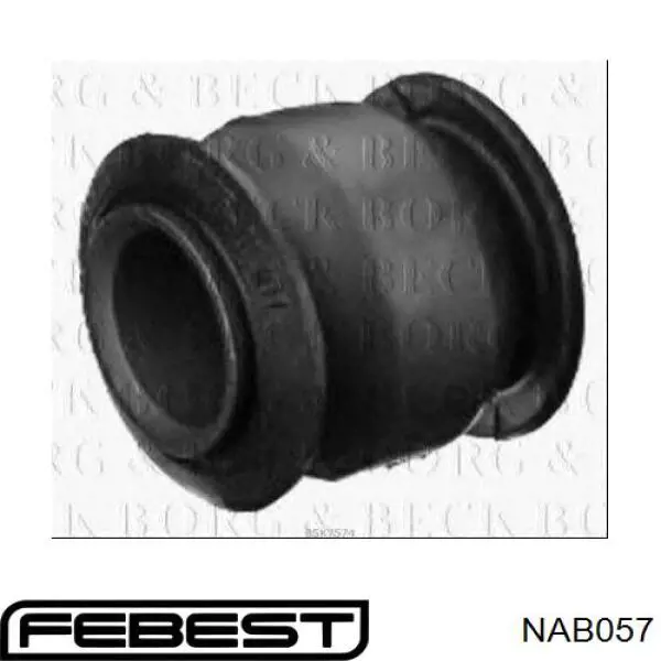 Сайлентблок тяги поперечной (задней подвески) NAB057 Febest