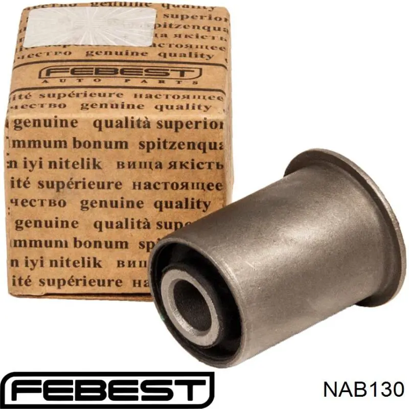 Полиуретановый сайлентблок заднего нижнего рычага Febest NAB130 цена, от 5.64 USD