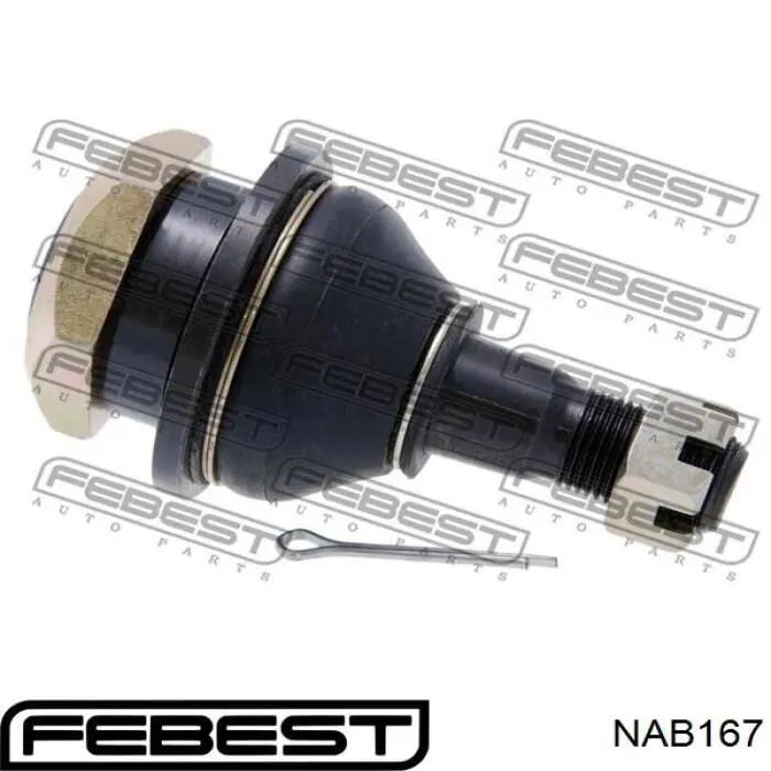 Сайлентблок верхнего переднего рычага Febest NAB167