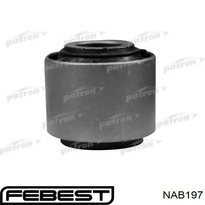 Передний сайлентблок заднего продольного рычага Febest NAB197