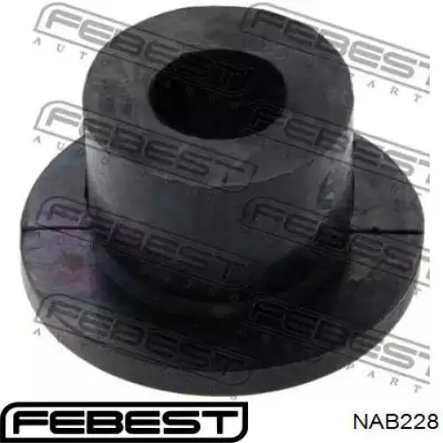 Сайлентблок задней рессоры задний Febest NAB228 цена, от 0.47 USD