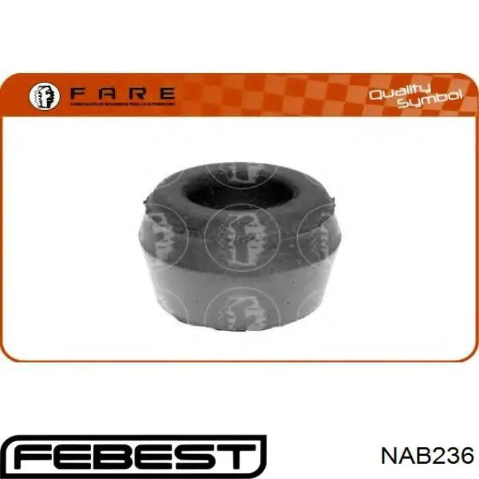 Сайлентблок тяги поперечной (задней подвески) NAB236 Febest