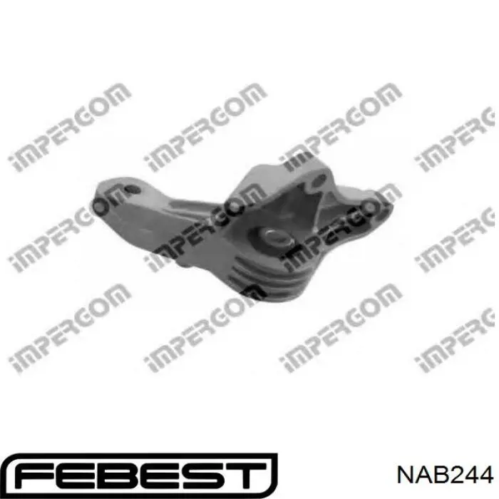 Сайлентблок задней подвески Febest NAB244