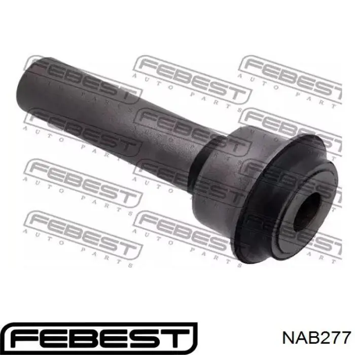 NAB277 Febest сайлентблок (подушка передней балки (подрамника))
