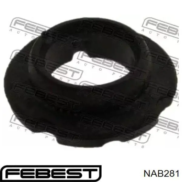 NAB-281 Febest сайлентблок (подушка передней балки (подрамника))