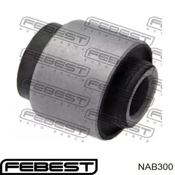 Сайлентблок (подушка) передней балки (подрамника) FEBEST NAB300