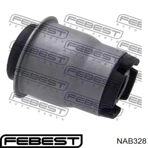 NAB328 Febest сайлентблок (подушка передней балки (подрамника))