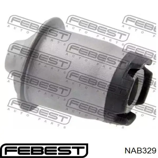 NAB329 Febest сайлентблок (подушка передней балки (подрамника))