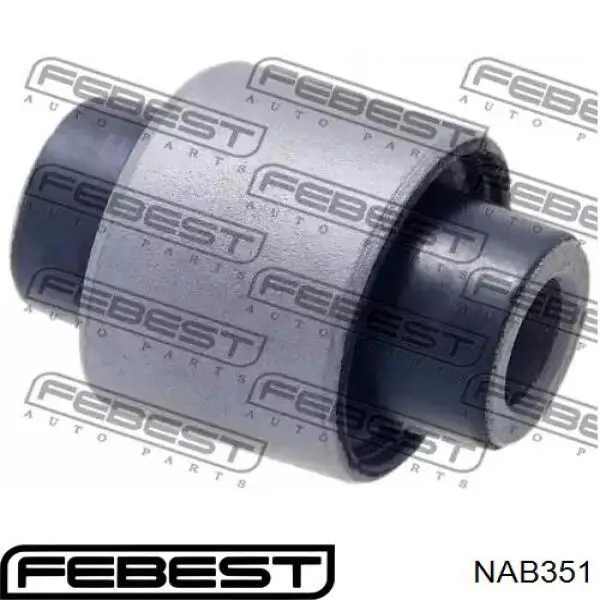 NAB-351 Febest сайлентблок амортизатора заднего