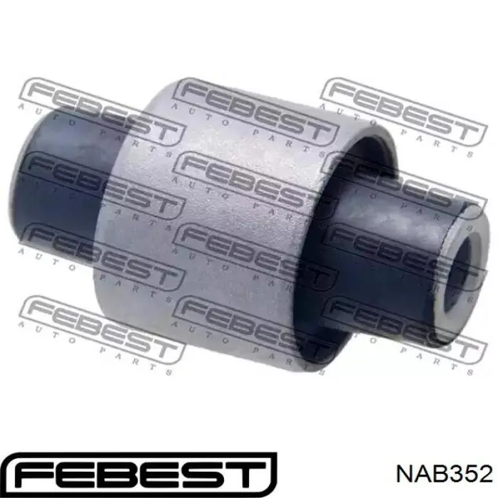 NAB352 Febest сайлентблок амортизатора заднего