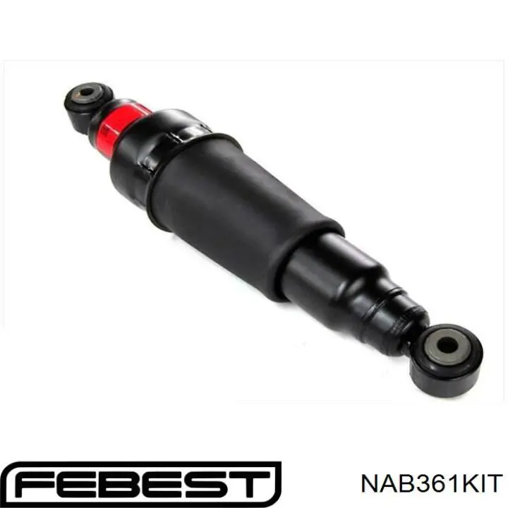 Сайлентблок амортизатора заднего FEBEST NAB361KIT