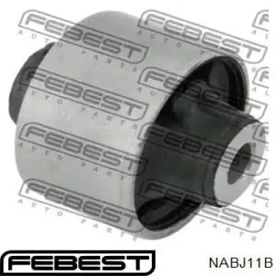 Купить NABJ11B Febest Сайлентблок нижний передней подвески