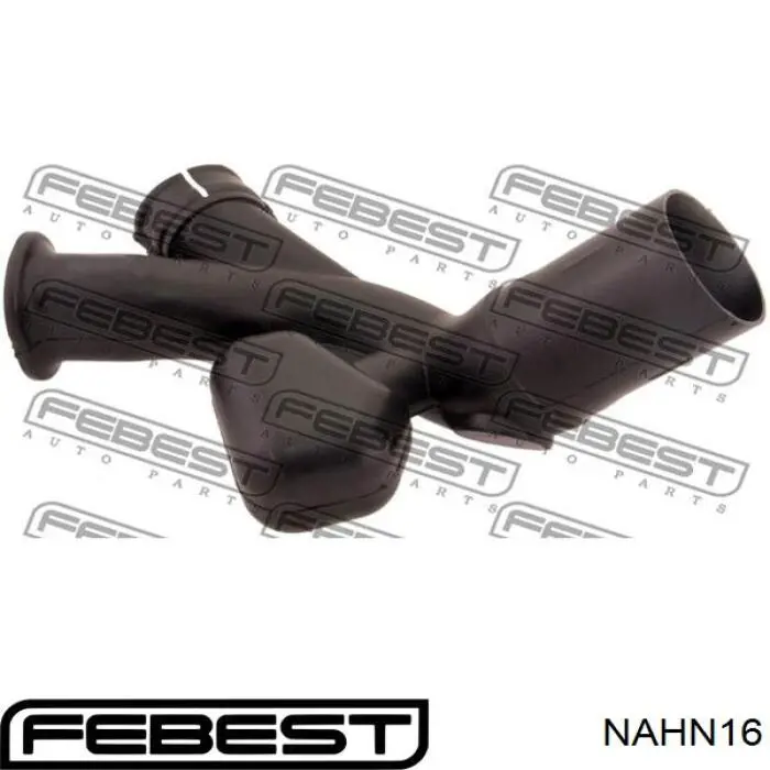 NAHN16 Febest cano derivado de ar, entrada de filtro de ar