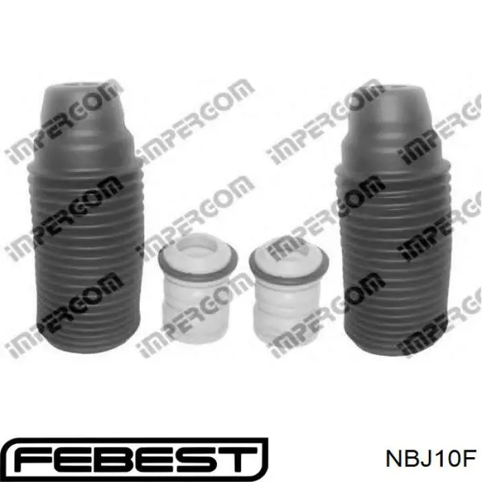NBJ10F Febest Подшипник верхней опоры