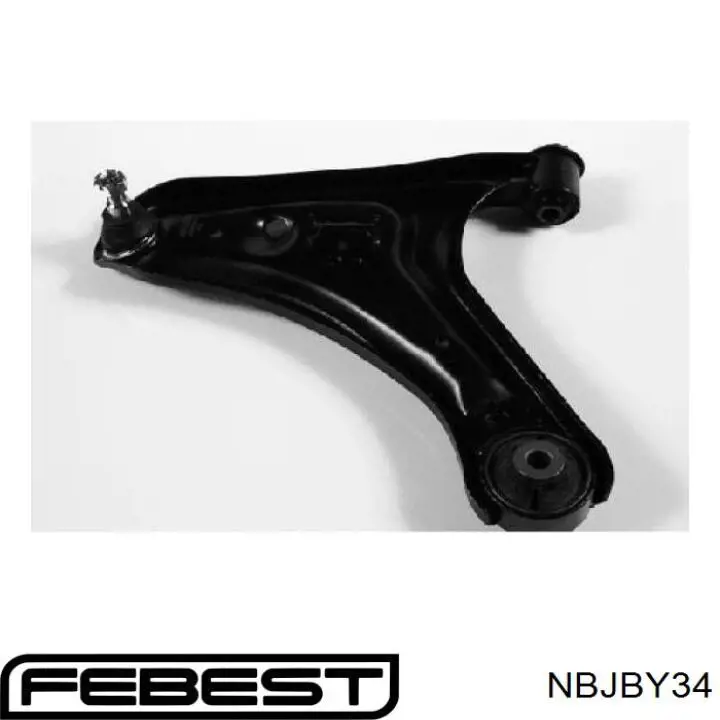 Сайлентблок заднего верхнего рычага NBJBY34 Febest