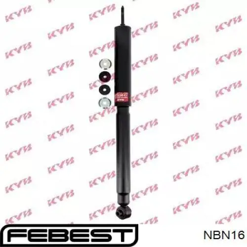 Купить NBN16 Febest Опорный подшипник амортизатора