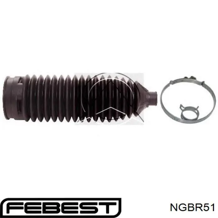 Втулка крепления рулевой рейки NGBR51 Febest