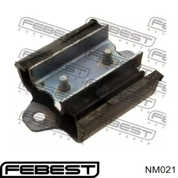 Подушка трансмиссии (опора коробки передач) Febest NM021