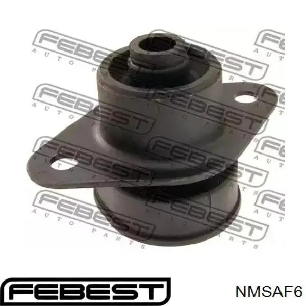 NMSAF6 Febest подушка рамы (крепления кузова)