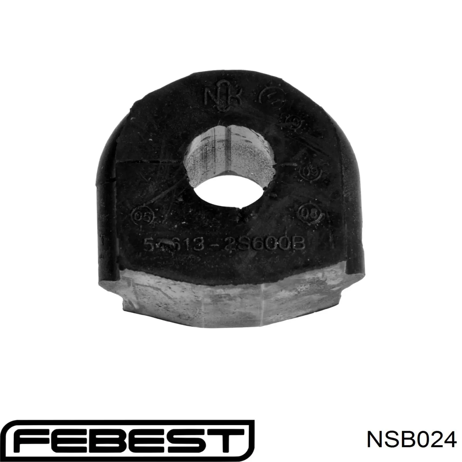 Втулка стабилизатора переднего NSB024 Febest