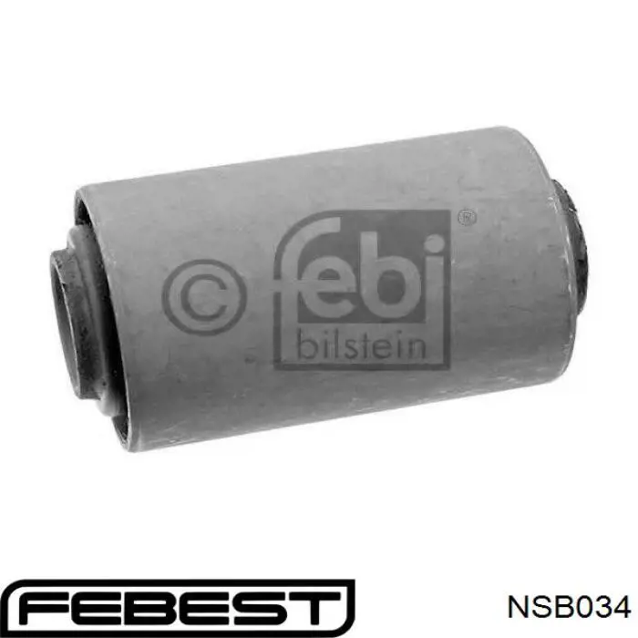 Сайлентблок задней рессоры задний Febest NSB034 цена, от 1.42 USD