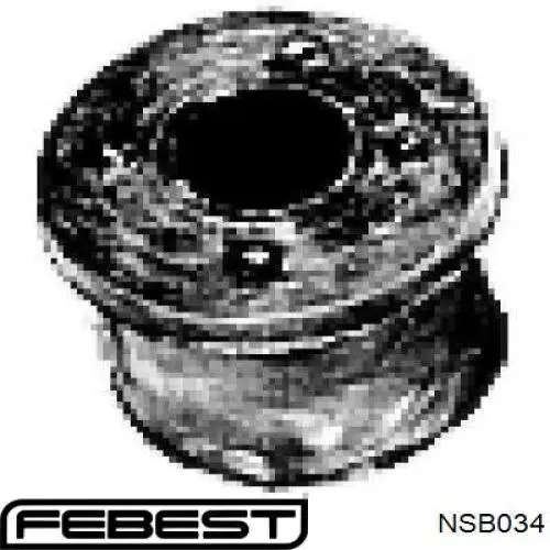 Сайлентблок задней рессоры задний NSB034 Febest