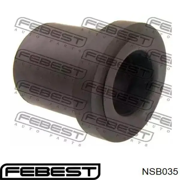 Передний сайлентблок задней рессоры Febest NSB035