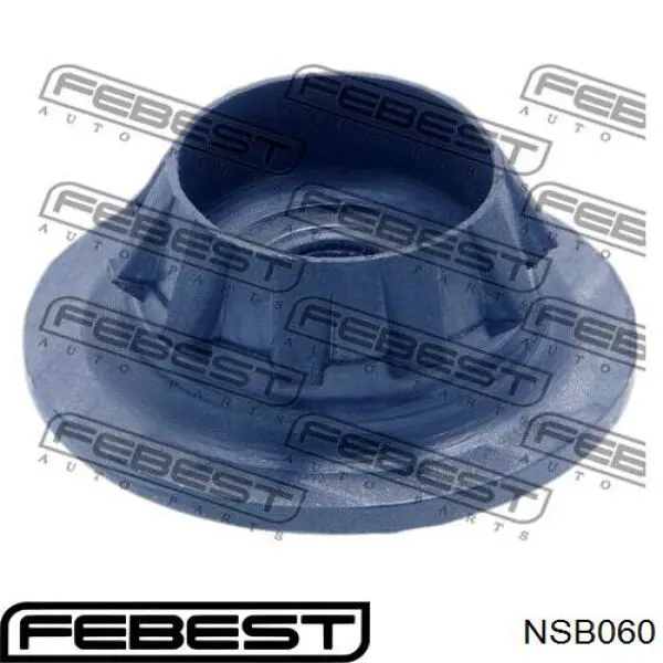 NSB060 Febest кронштейн (подушка крепления радиатора нижний)