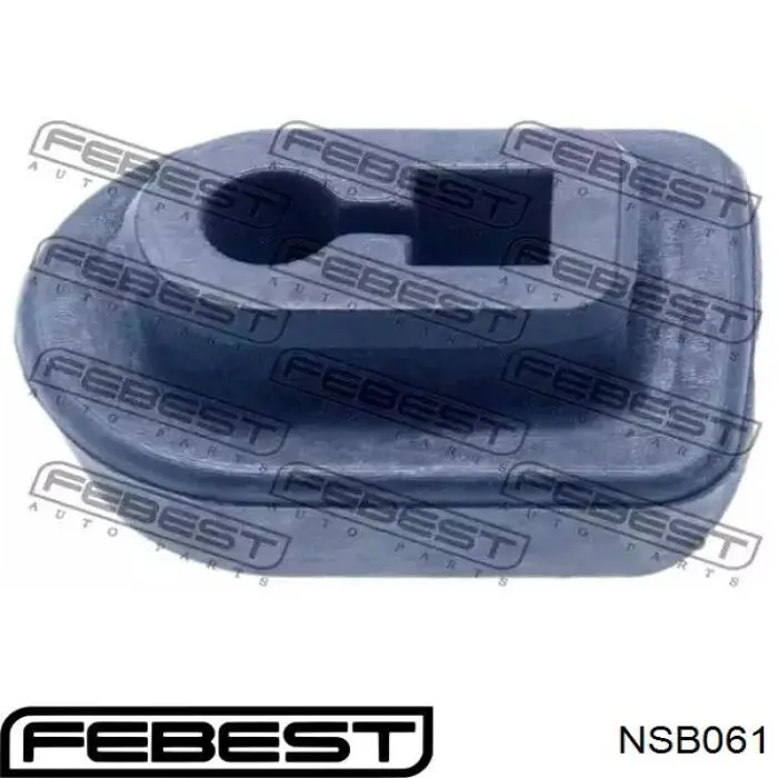 NSB061 Febest кронштейн (подушка крепления радиатора нижний)
