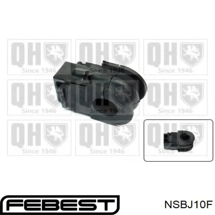 Втулка стойки стабилизатора Febest NSBJ10F