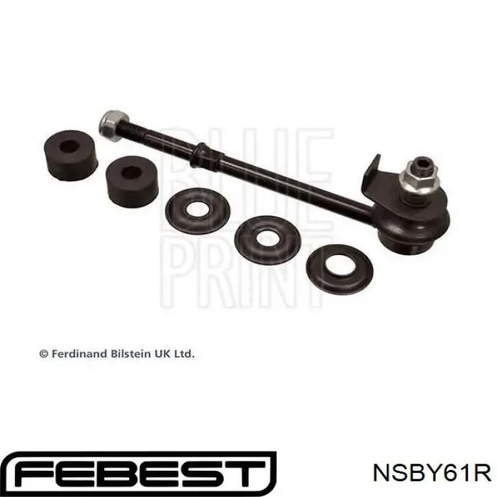 Резинка заднего стабилизатора Febest NSBY61R цена, от 3.96 USD