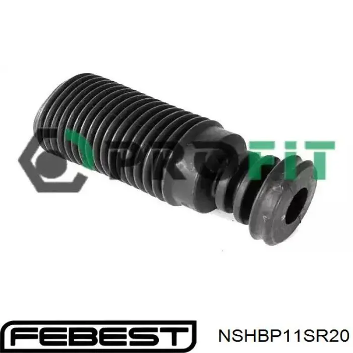 Буфер-отбойник амортизатора переднего + пыльник Febest NSHBP11SR20 цена, от 8.60 USD
