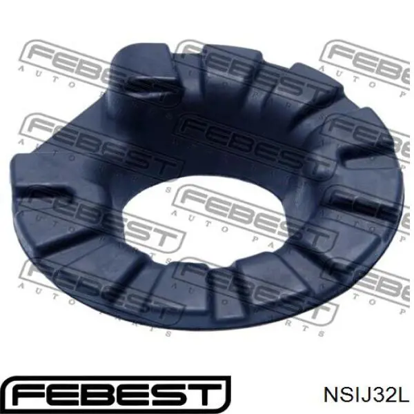 NSIJ32L Febest проставка (резиновое кольцо пружины задней нижняя)