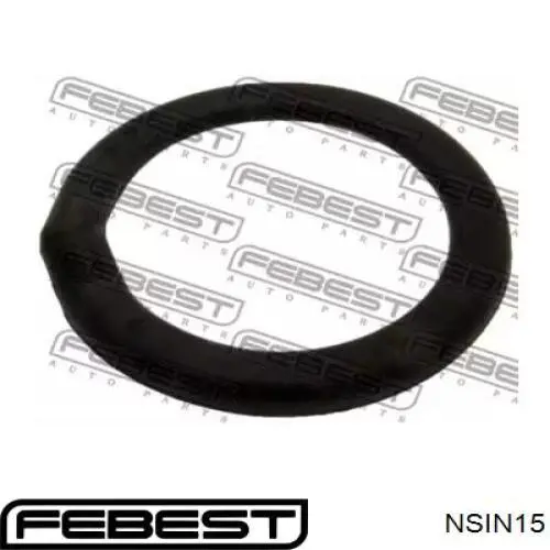 Проставка (резиновое кольцо) пружины передней нижняя Febest NSIN15