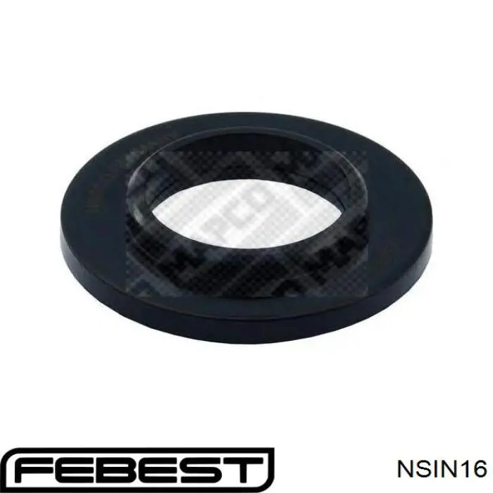 Проставка (резиновое кольцо) пружины передней верхняя Febest NSIN16