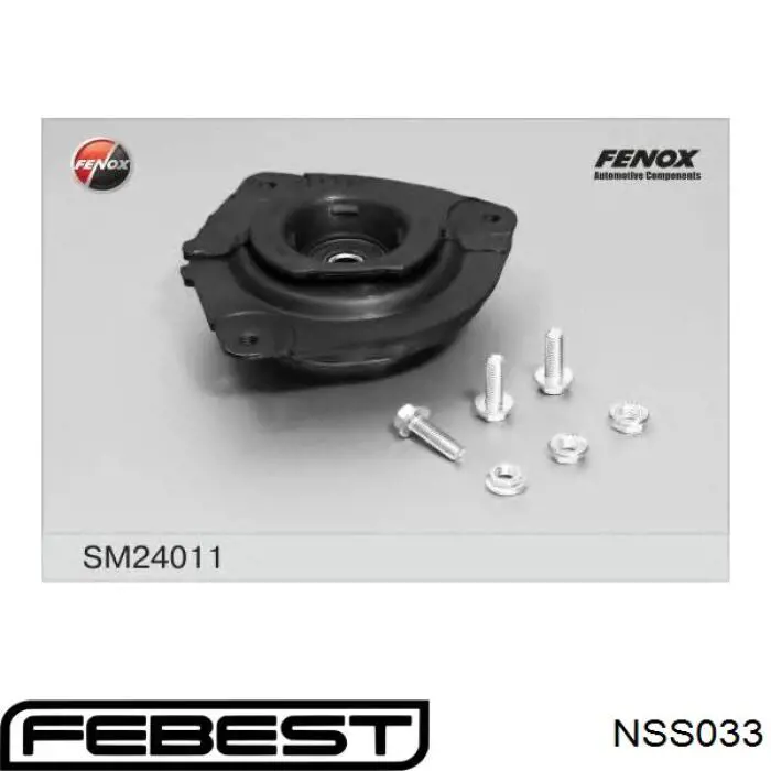 Опора переднего левого амортизатора  Febest NSS033