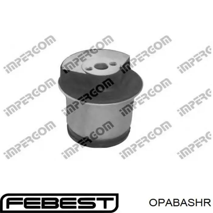 Сайлентблок подрамника задний Febest OPABASHR