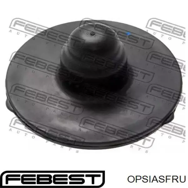 OPSIASFRU Febest проставка (резиновое кольцо пружины задней верхняя)
