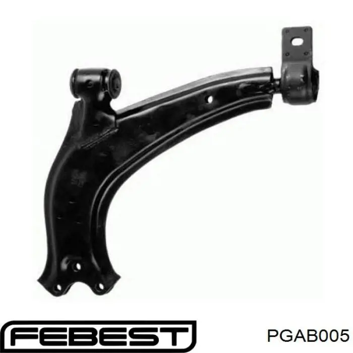 Купить PGAB005 Febest Сайлентблок нижний передней подвески