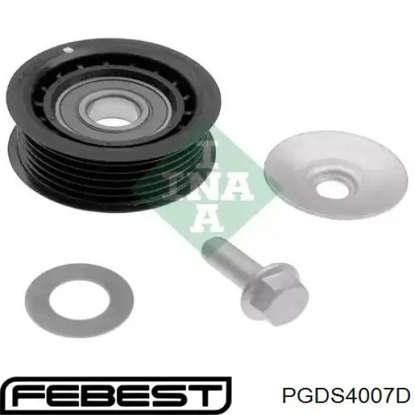 Шкив коленвала (демпфер) Febest PGDS4007D цена, от 21.22 USD