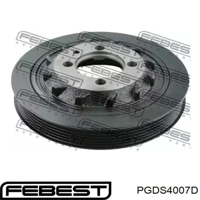 Шкив коленвала PGDS4007D Febest