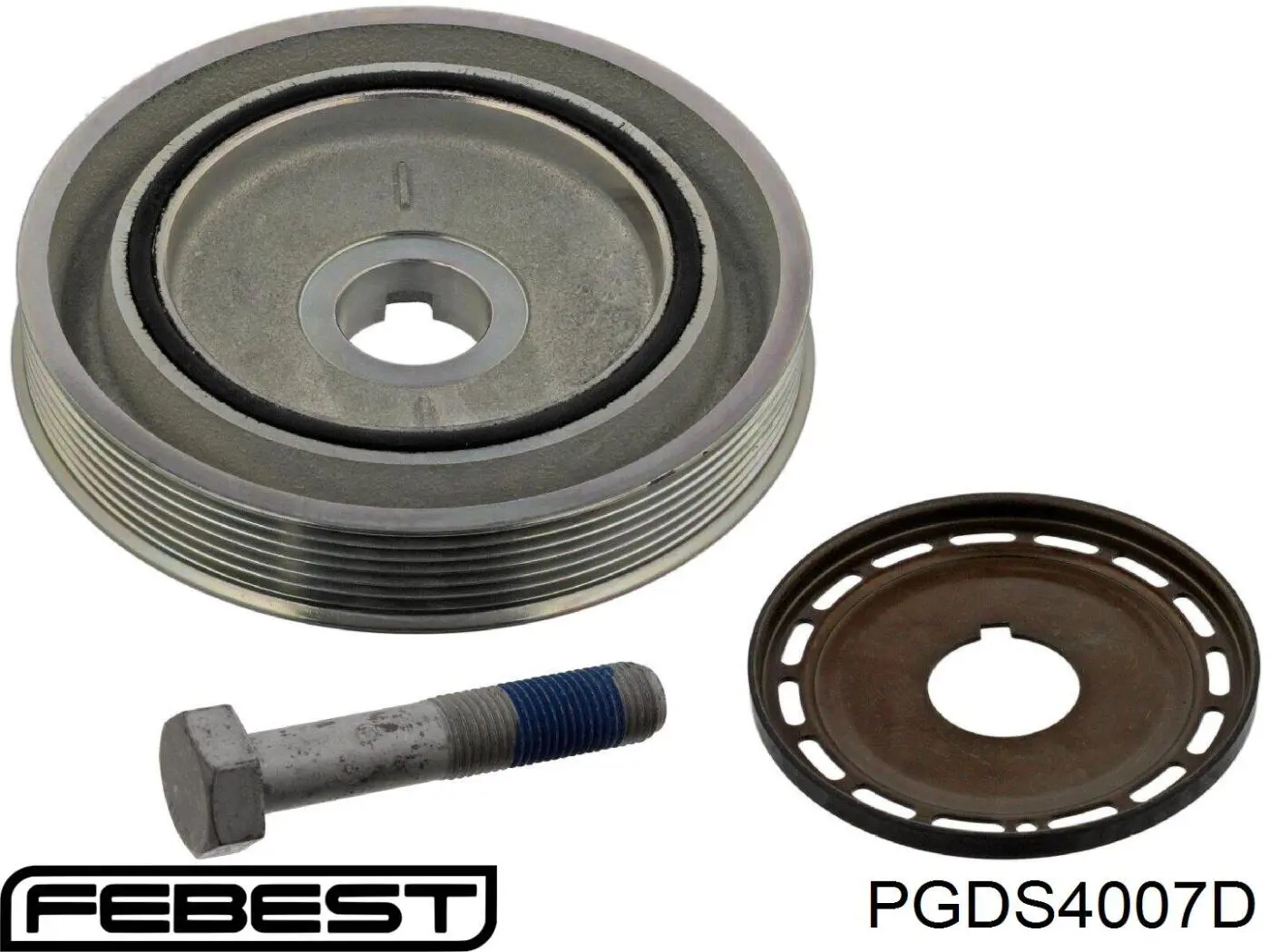 Купить PGDS4007D Febest Шкив-демпфер коленвала