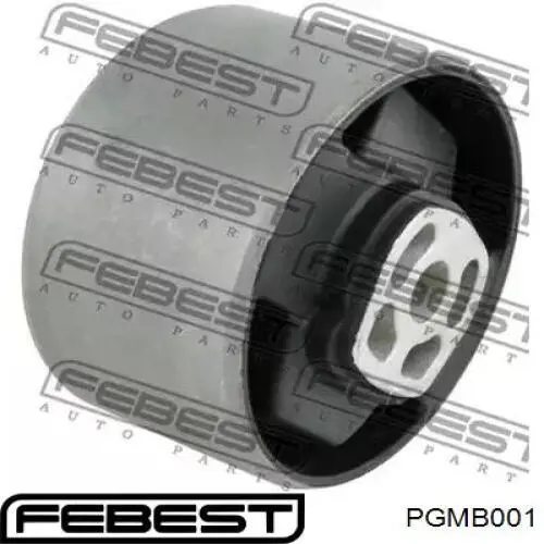 Подушка (опора) двигателя задняя (сайлентблок) Febest PGMB001