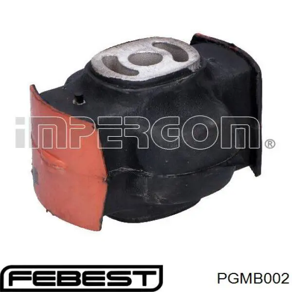 Подушка (опора) двигателя задняя (сайлентблок) Febest PGMB002