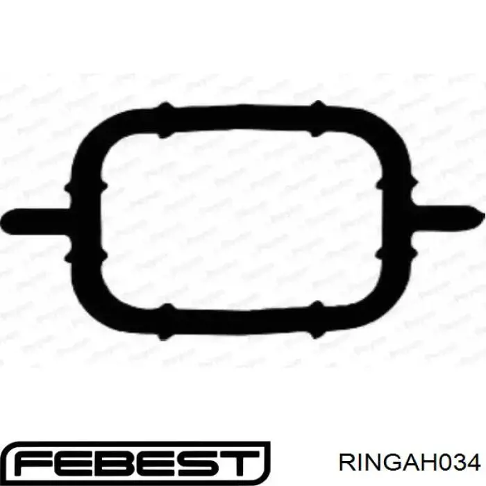 RINGAH034 Febest vedante da válvula de borboleta