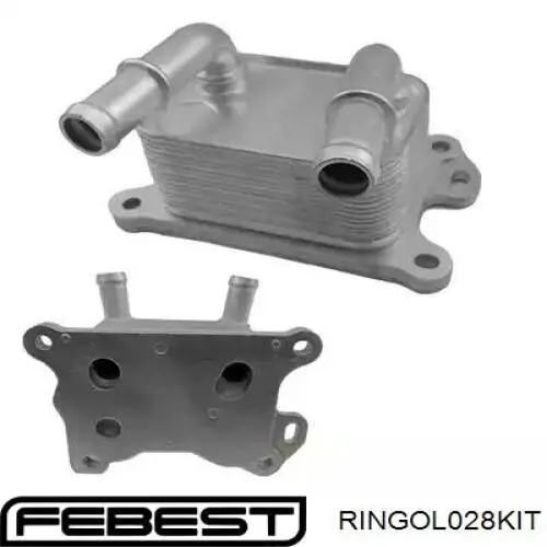 Прокладка масляного радиатора Febest RINGOL028KIT