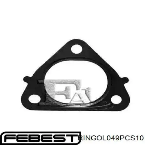 RINGOL049PCS10 Febest Сальник коленвала двигателя, передний