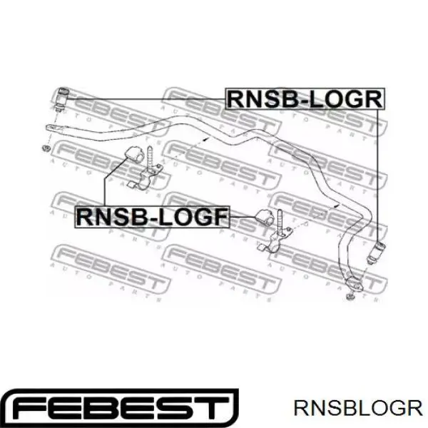 Стойка стабилизатора RNSBLOGR Febest