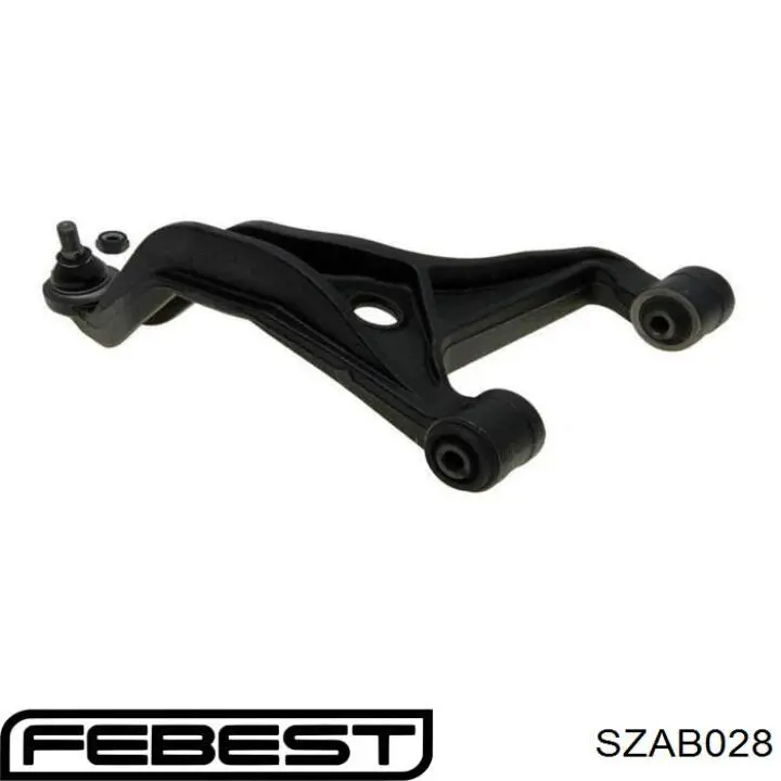 SZAB028 Febest Сайлентблок цапфы